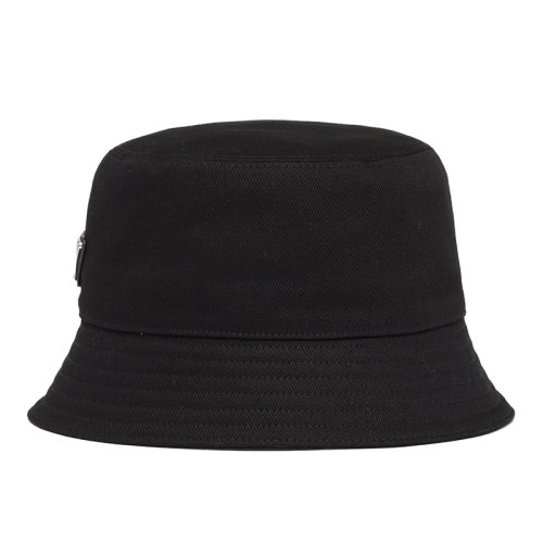 PRADA/普拉达 秋冬 男士黑色斜纹布渔夫帽2HC137_2DXI_F0002