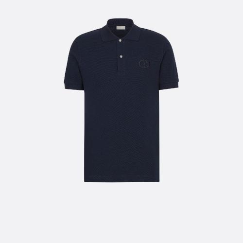  DIOR迪奥 22年秋冬 男士 短袖polo Polo 衫 013J800A0373_C585 预定商品1-3周发货