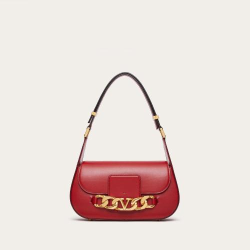  VALENTINO华伦天奴 22年秋冬 女士 单肩包 SAC PORTé éPAULE VLOGO CHAIN EN CUIR DE VEAU 1
