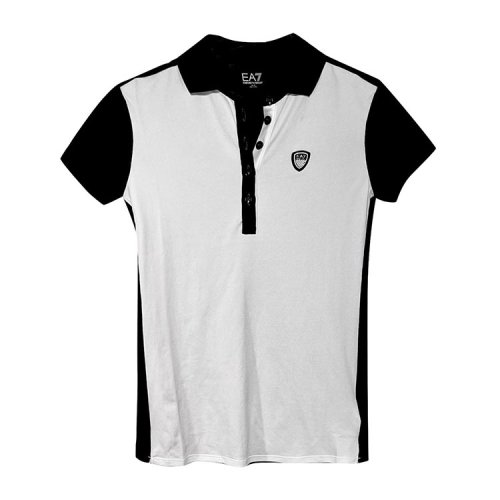 Emporio Armani/安普里奥阿玛尼/男士短POLO  黑白拼色