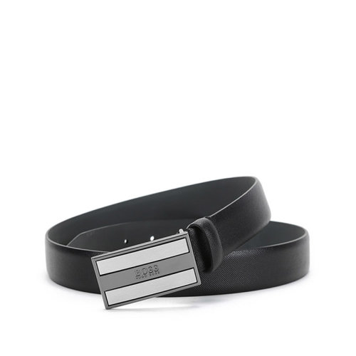 HUGO BOSS/雨果博斯  男士牛皮板扣式皮带腰带 50455096