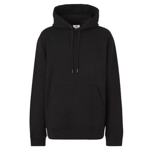  BURBERRY/博柏利 黑色logo印花连帽卫衣 80422291 PLFSX