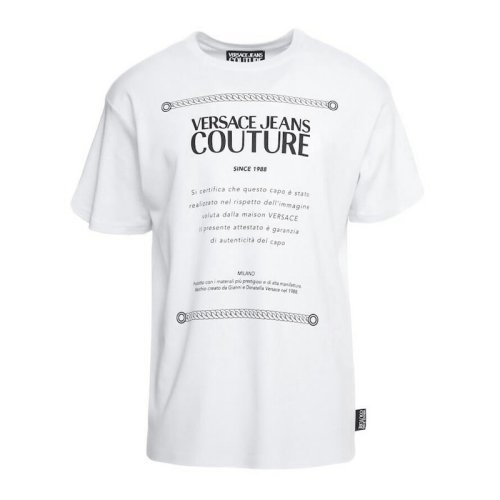  VERSACE JEANS COUTURE 女士印花棉质短袖T恤 B2HUA7BT 30212 003 PLFSX