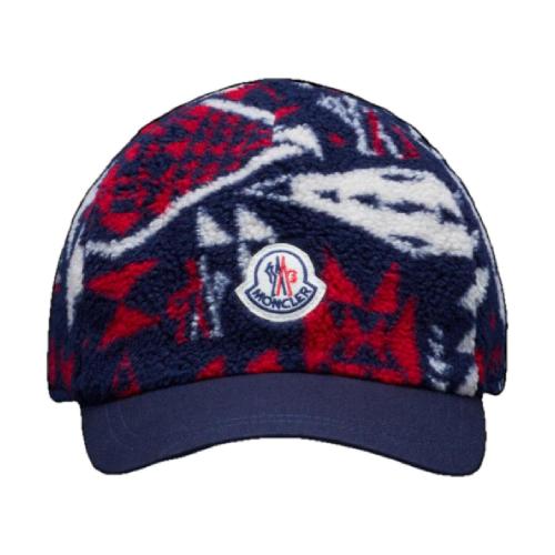  MONCLER蒙可蒙克莱 22年秋冬 男士 帽子 Teddy Jacquard Baseball Cap H20913B000135969RP74