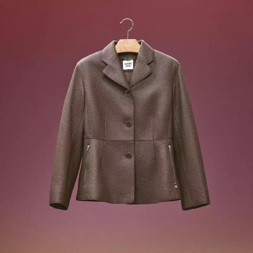 HERMES爱马仕 22年秋冬 女士 夹克 Veste equestre en cuir H2H1214D0BL34