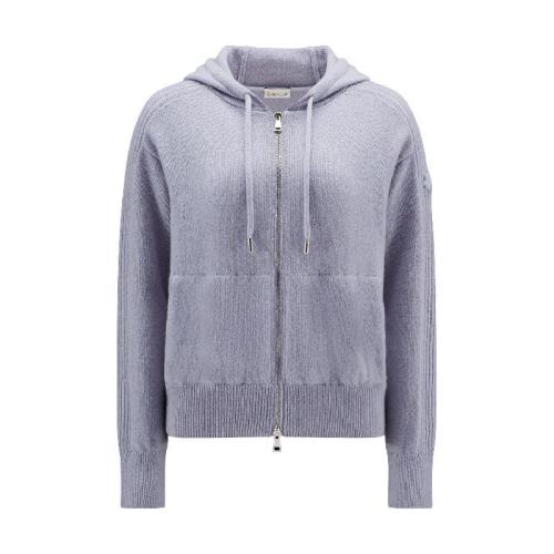  MONCLER蒙可蒙克莱 22年秋冬 女士 针织衫 Cashmere Blend Hoodie H20939B00014M2079702
