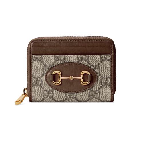  GUCCI古驰 22年秋冬 女士 Gucci 马衔扣1955系列卡片夹 658549 92TCG 8563