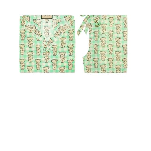  GUCCI古驰 22年秋冬 男士 Gucci HA HA HA特别系列睡衣套装 719307 ZALKR 9194