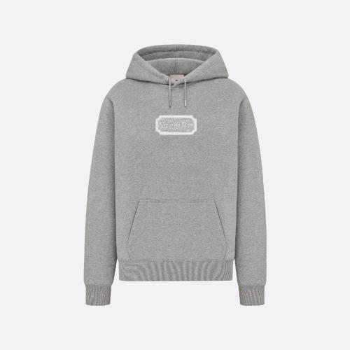  DIOR迪奥 22年秋冬 男士 卫衣 宽松版型连帽运动衫 243J691A0531_C880