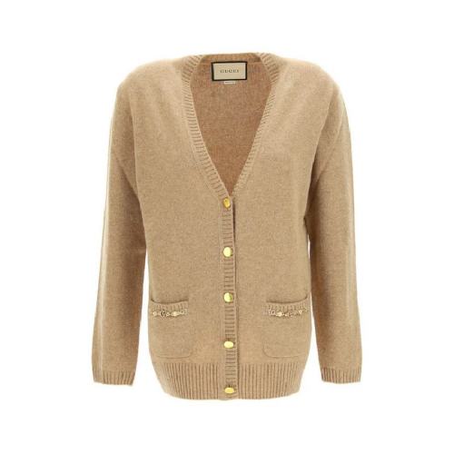  GUCCI/古驰 女士褐色时尚针织衫/毛衫 662187-XKBYJ-2184 PLFSX