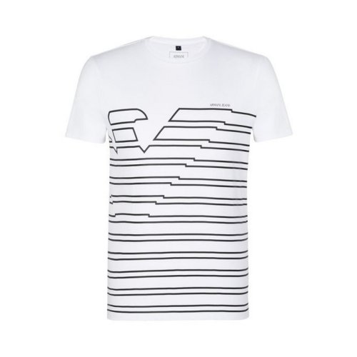  ARMANI JEANS/阿玛尼牛仔 男士印花棉质短袖T恤 3Y6T37 6JPRZ 1100 PLFSX
