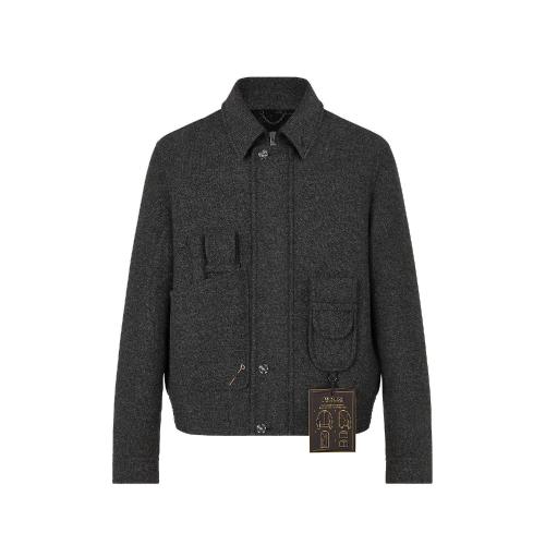 LV路易威登 22年秋冬 男士 夹克 Archive Pocket 夹克 1A90JR 1A90JS 1A90JT 1A90JU 1A90JV 1A 预定商品2-6周发货