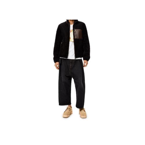  LOEWE罗意威 22年秋冬 男士 夹克 Shearling jacket H526Y19L24-1103 预定商品1-3周发货