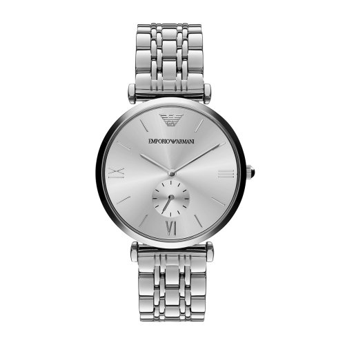 Emporio Armani/安普里奥阿玛尼 阿玛尼手表男士钢制表带石英腕表AR1819