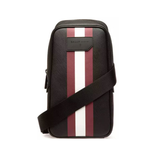 BALLY/巴利 男士 男包 黑色时尚斜挎包 6224083