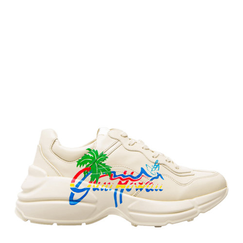 GUCCI/古驰 女士时尚印花老爹鞋运动鞋跑步鞋休闲鞋女鞋 630650-DRW00-9522