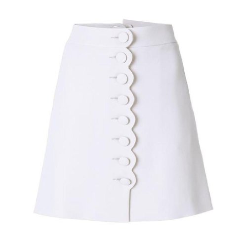  CHLOE/克洛伊 女士白色棉质半身裙 CHC18SJU74038-107