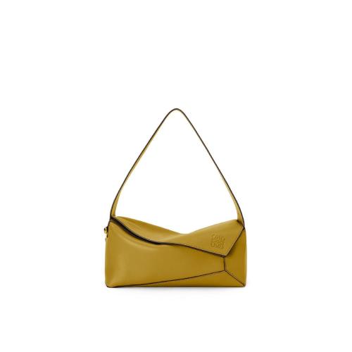  LOEWE罗意威 22年秋冬 女士 单肩包 Puzzle Hobo bag in nappa calfskin A510J67X01-8110