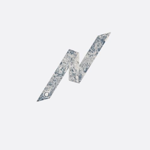  DIOR迪奥 22年秋冬 女士 丝巾 ABCDior Mitzah 丝巾 11ABC106O600_C542