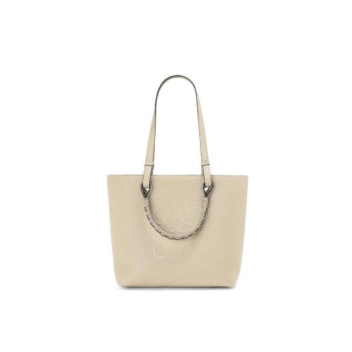 LOEWE罗意威 22年秋冬 女士 手提包 Small Anagram Tote in grained calfskin A717S72X03-2461