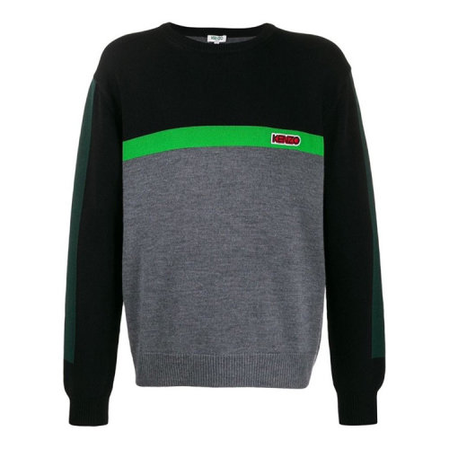 KENZO/高田贤三  凯卓男装 男士拼色棉质时尚圆领秋冬卫衣 F965PU2253BB.23