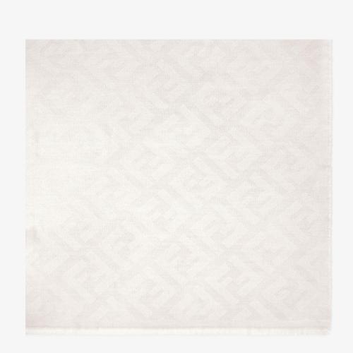  FENDI芬迪 22年秋冬 女士 围巾 羊毛和羊绒披肩 FXT069A669F0QG1