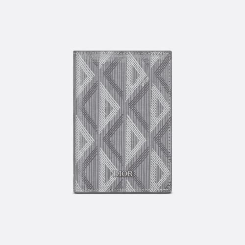  DIOR迪奥 22年秋冬 男士 卡包 Porte-cartes a deux volets 2ESCH138DCO_H42E