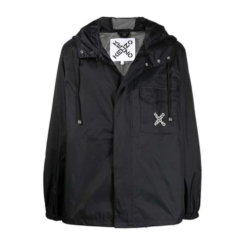 KENZO/高田贤三 春夏 百搭 男性 黑色 男士夹克 FB55BL5601NJ#99 (有瑕疵)