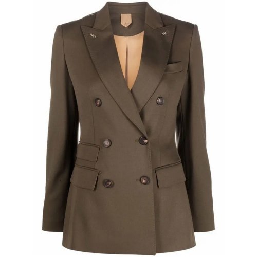  MaxMara/麦丝玛拉 女士棕色羊毛夹克 10461319600 006 PLFSX