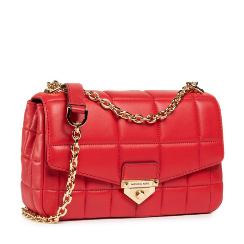 【高圆圆同款】MichaelKor/迈克.科尔斯 MK女包 Soho系列女士短款斜挎包单肩包30F0G1SL3L