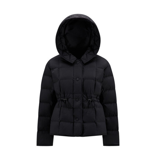 Moncler/蒙克莱 22年秋冬新款 Estelat系列 女士黑色短款哑光尼龙羽绒服H20931A00096595A2999