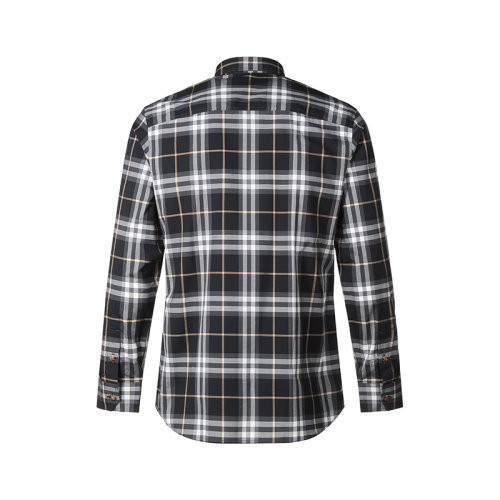 BURBERRY/博柏利【22春夏新款】男士棉质长袖衬衫格纹 80481471