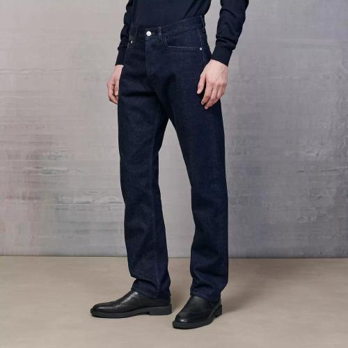  HERMES爱马仕 22年秋冬 男士 牛仔裤 Jeans poche ticket en cuir H265421HC6038