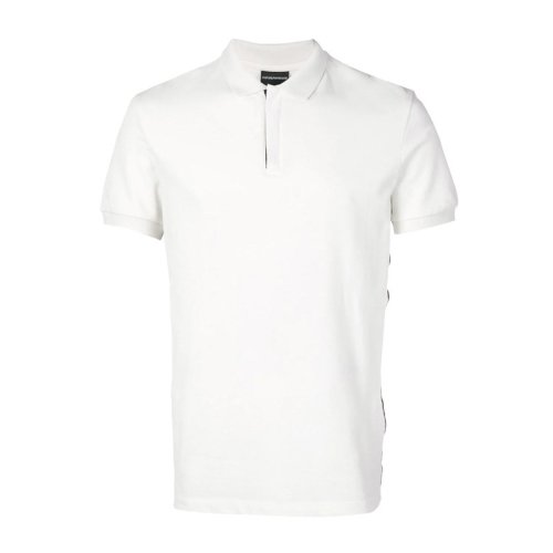  Emporio Armani/安普里奥阿玛尼 男士米白色棉质短袖POLO衫 3G1F61 J0SZ 0129 PLFSX