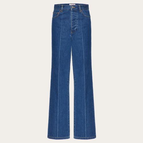  VALENTINO华伦天奴 22年秋冬 男士 牛仔裤 PANTALON EN DENIM 1V3DE02P8KD558