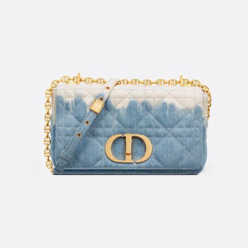  DIOR迪奥 22年秋冬 女士 单肩包 中号 Dior Caro 手袋 M9242UJBI_M928