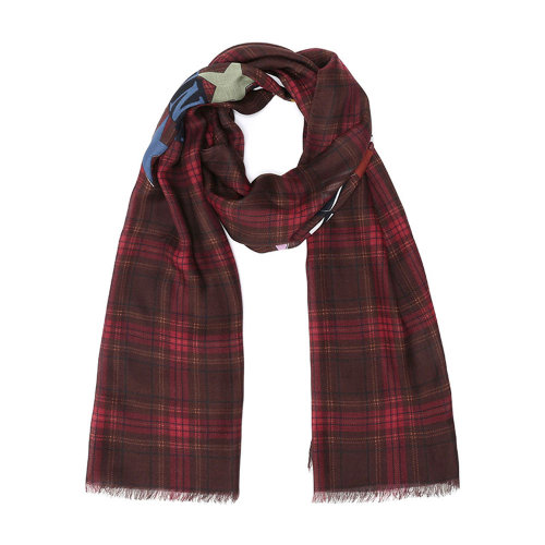 Valentino/华伦天奴 男女中性格纹混纺围巾 NU0EC046JRM