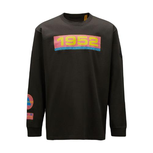  MONCLER蒙可蒙克莱 22年秋冬 男士 长袖T恤 1952 Logo Long Sleeve T-Shirt H20928D00004M2326