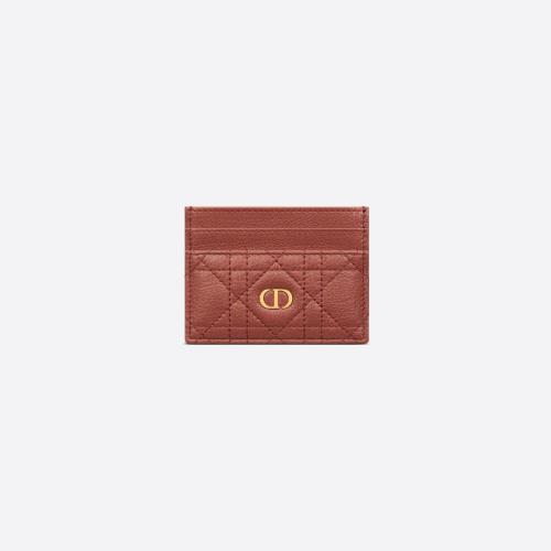  DIOR迪奥 22年秋冬 女士 卡包 Porte-cartes 5?fentes Dior Caro S5130UWHC_M48M