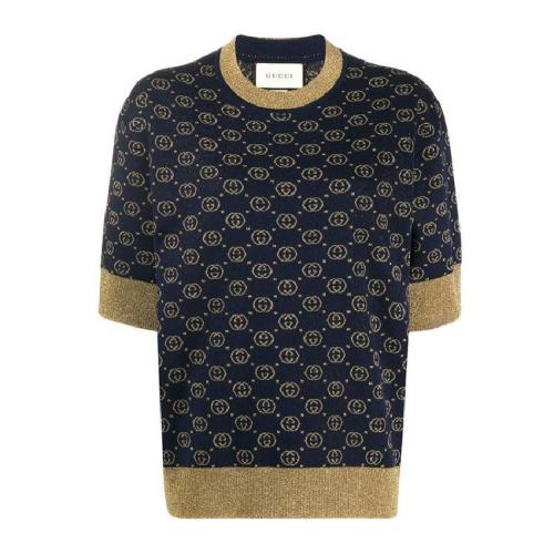  GUCCI/古驰 女士金色羊毛针织衫/毛衫 605920 XKAHT 4597 PLFSX