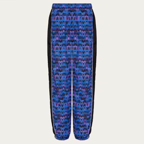  VALENTINO华伦天奴 22年秋冬 男士 休闲裤 PANTALON DE SURVETEMENT IMPRIMé V NEON OPTICAL