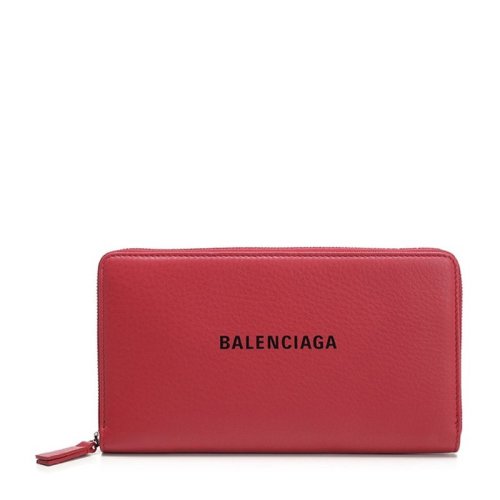 Balenciaga/巴黎世家 女士牛皮LOGO印花长款手拿包