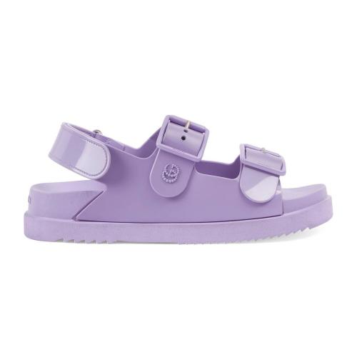  GUCCI古驰 22年秋冬 女士 女士迷你双G凉鞋 660243 J8700 5306