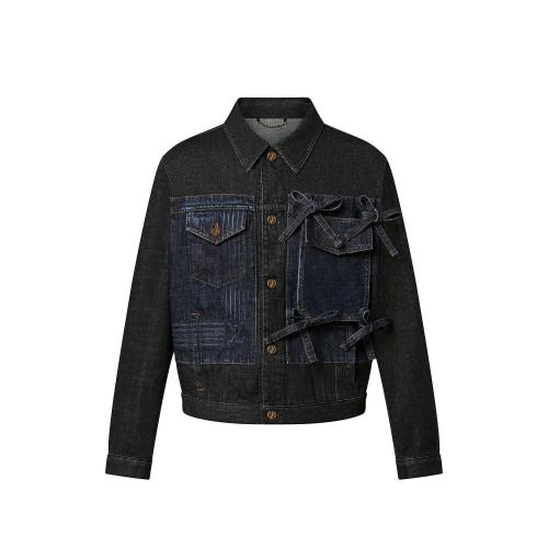  LV路易威登 22年秋冬 男士 夹克 KARAKORAM DENIM JACKET 1AA4NX 1AA4NS 1AA4NT 1AA4NV 1AA4NW