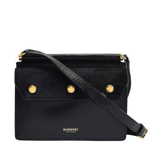 BURBERRY/博柏利 20年春夏 女包 女性 黑色 单肩包 皮质