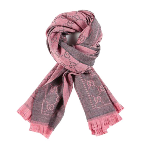 GUCCI/古驰 女士GG提花图案针织丝巾围巾围脖 133483-3G200-1272
