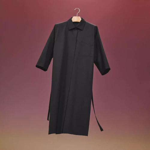  HERMES爱马仕 22年秋冬 女士 连体衣 Robe Inspiration Chemise H2H0543DB0238