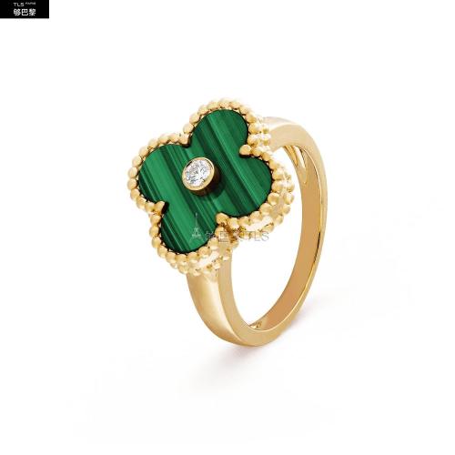 VCA梵克雅宝 22年秋冬 女士 戒指 Vintage Alhambra戒指 VCARO3QM00 预定商品1-3周发货