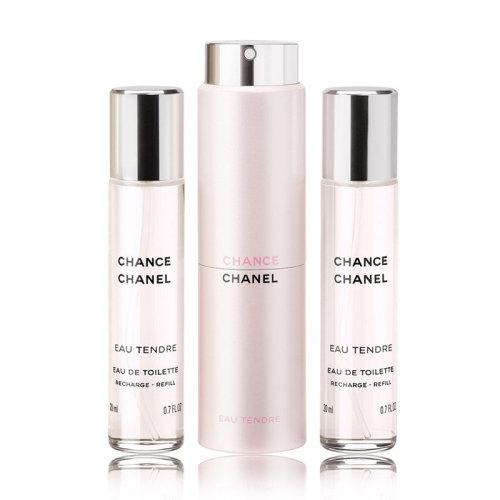CHANEL/香奈儿 粉色邂逅柔情淡香水20MLx3 便携旅行装