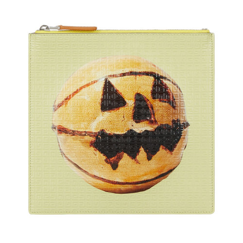 Givenchy/纪梵希 2022年新款 男士森林绿/淡紫色小牛皮Josh Smith联名陶瓷印花4G手袋BK60D3K1L5-307